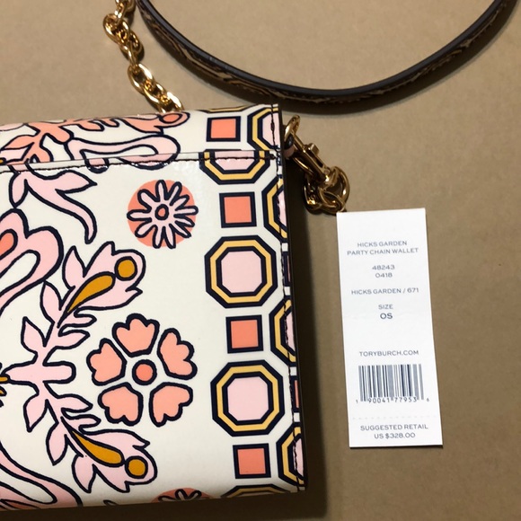 *SOLD* NWT Tory Burch Hicks Garden Crossbody - Picture 6 of 6